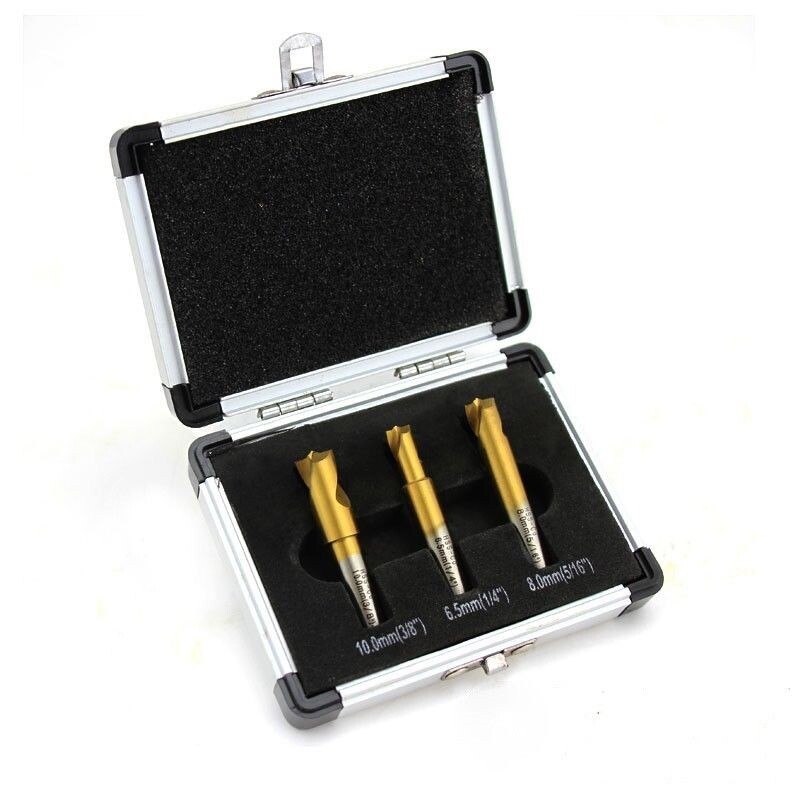 NEW 3PC HSCO TITANIUM SPOT WELD CUTTER WELDER DRILL BIT
