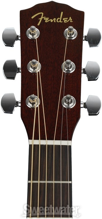 Fender CC-60SCE Acoustic-electric Guitar - Natural