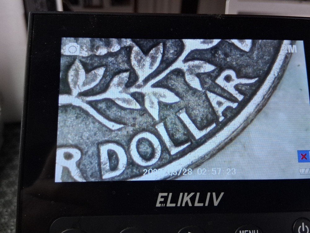 1981 25C Washington Quarter Multi-Error Denver Mint Error Coin