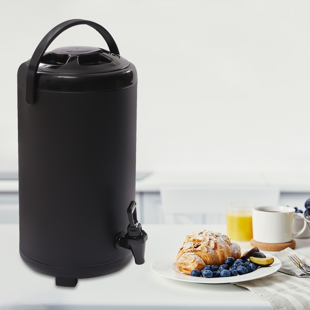 Insulated Beverage Server / Dispenser 2.3 Gallon Capacity Hot Cold Drinks Buffet