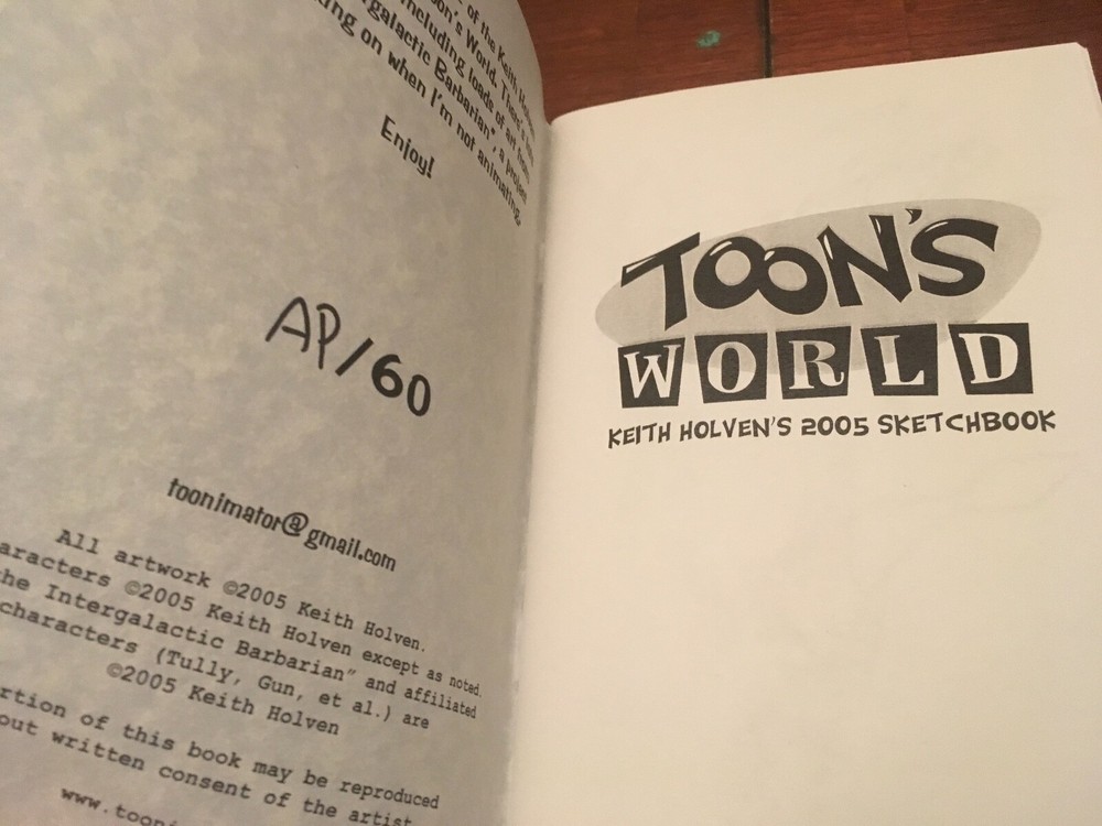 Toon's World by Keith Holven 2005 - ComicCon 2005
