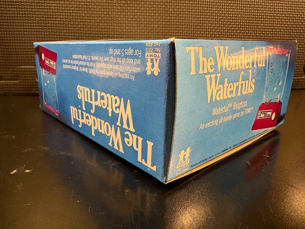 Tomy Wonderful Waterful Ring Toss - Empty custom designed display box