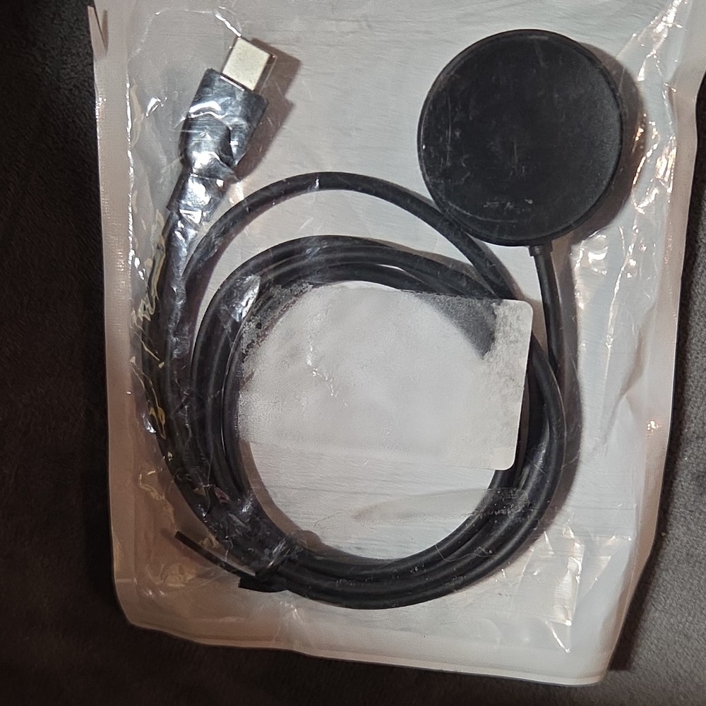 Black USB-C Smart Watch Charger Dock Magnetic Universal Cable