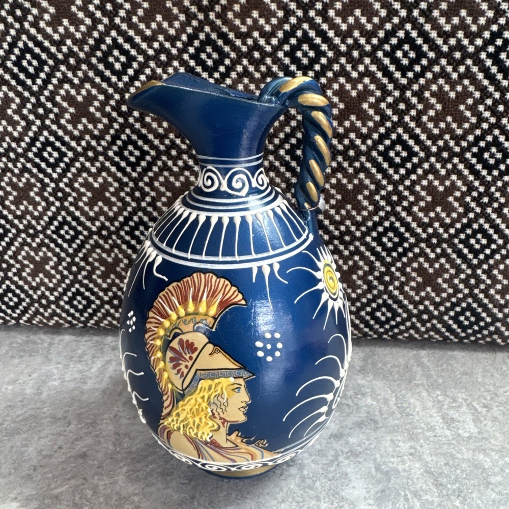 Ancient Greek jug with handle, handmade no 20