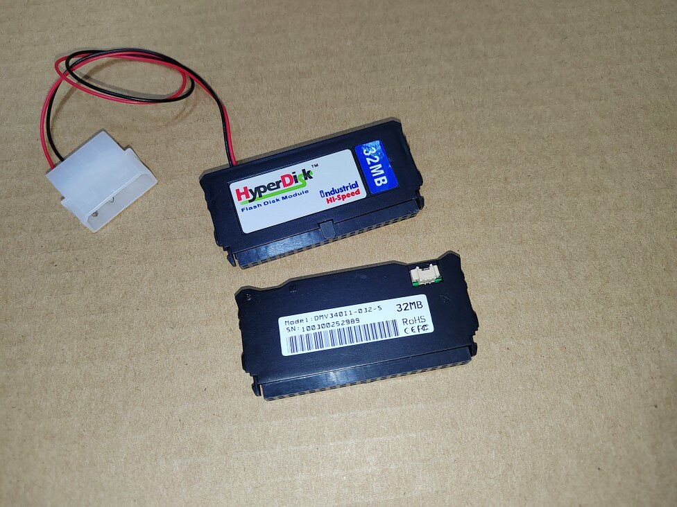 For HyperDisk 32MB IDE 40Pin