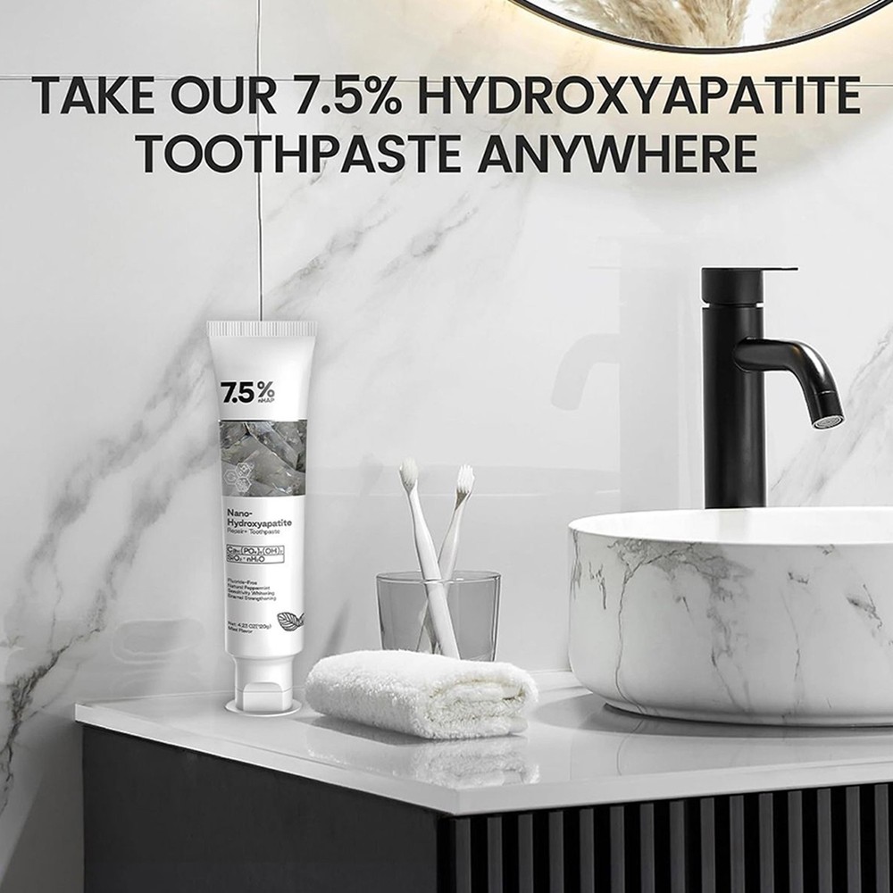 Nano Hydroxyapatite Toothpaste 120g Teeth Whiten Toothpaste Natural Serviceable