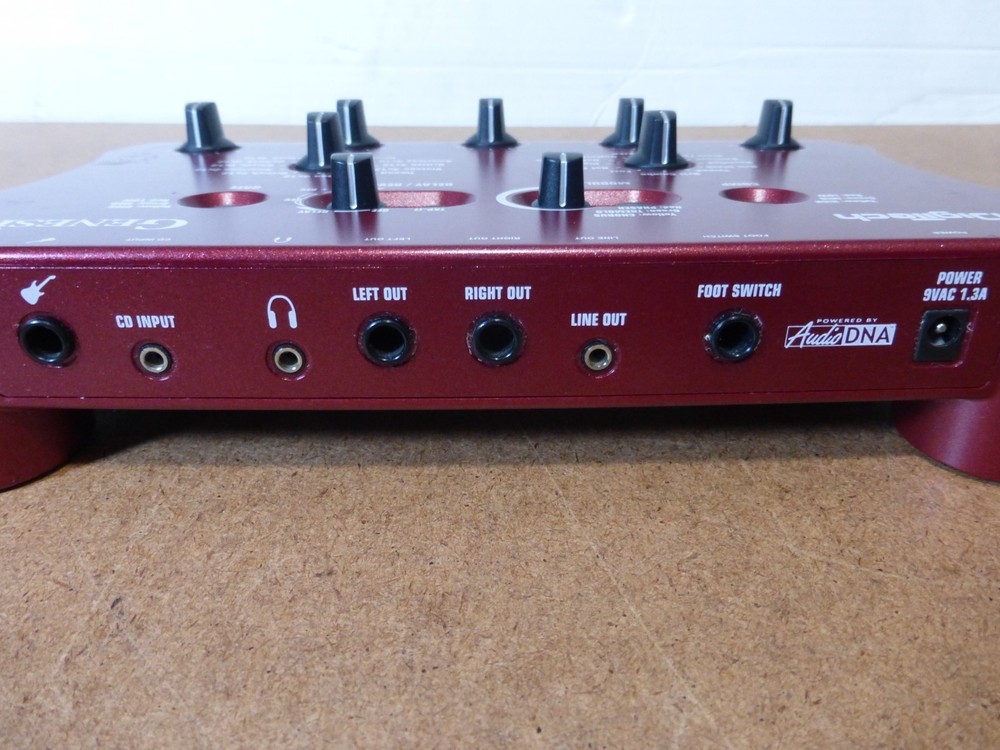 DigiTech Genesis 1 Guitar Preamp / Effects Modelling Device with AC Adapter