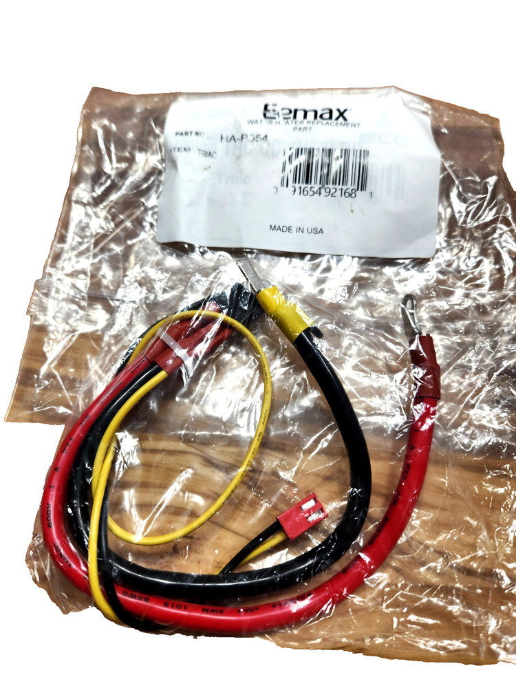 Ecosmart, Eema and Rheem tankless water heater part TRC QC 1HE XLRG, HA-PO54