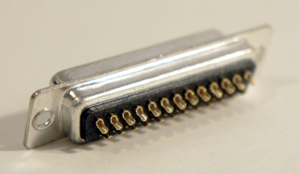 Female DB25 DB-25 Solder Cup Type Connector 25 Pin Adapter Connection Interface