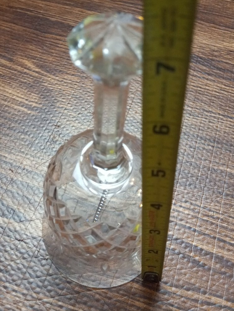 Vintage, Diamond Cut, Crystal Bell