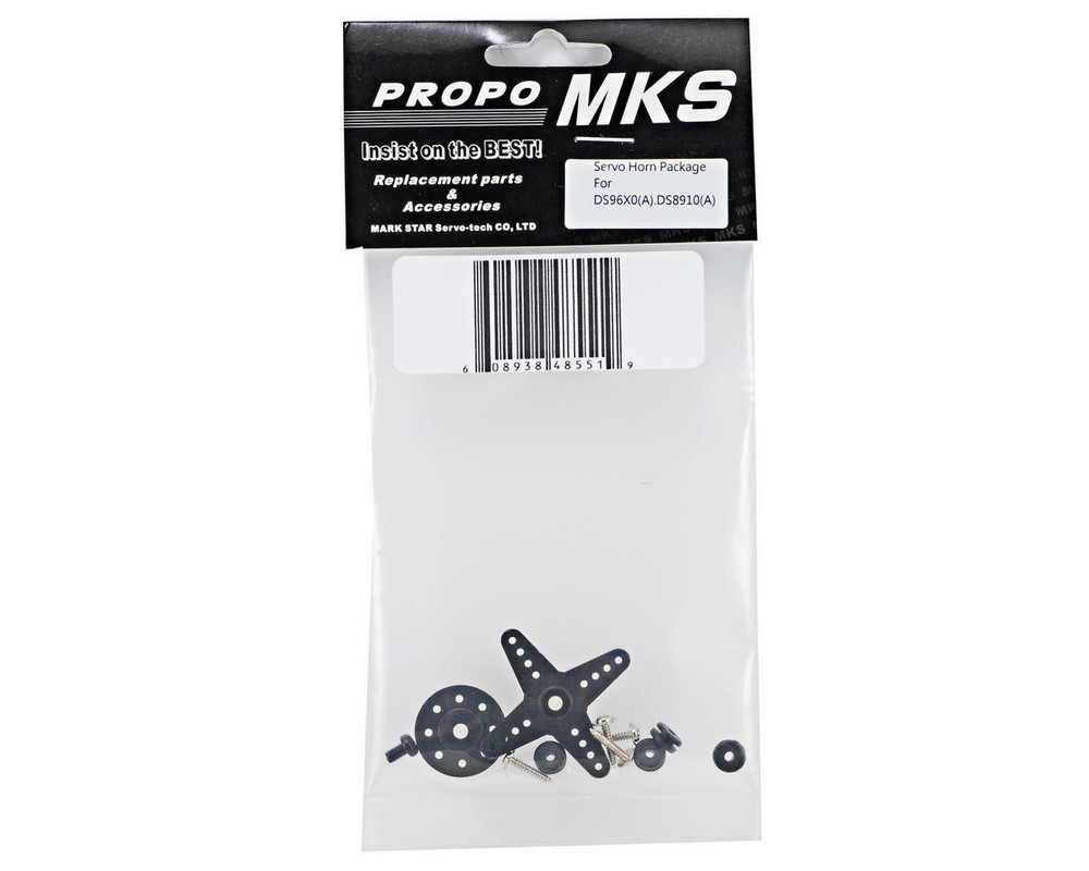 MKS Servos Servo Horn Set (3) [MKS-SH-MINI]