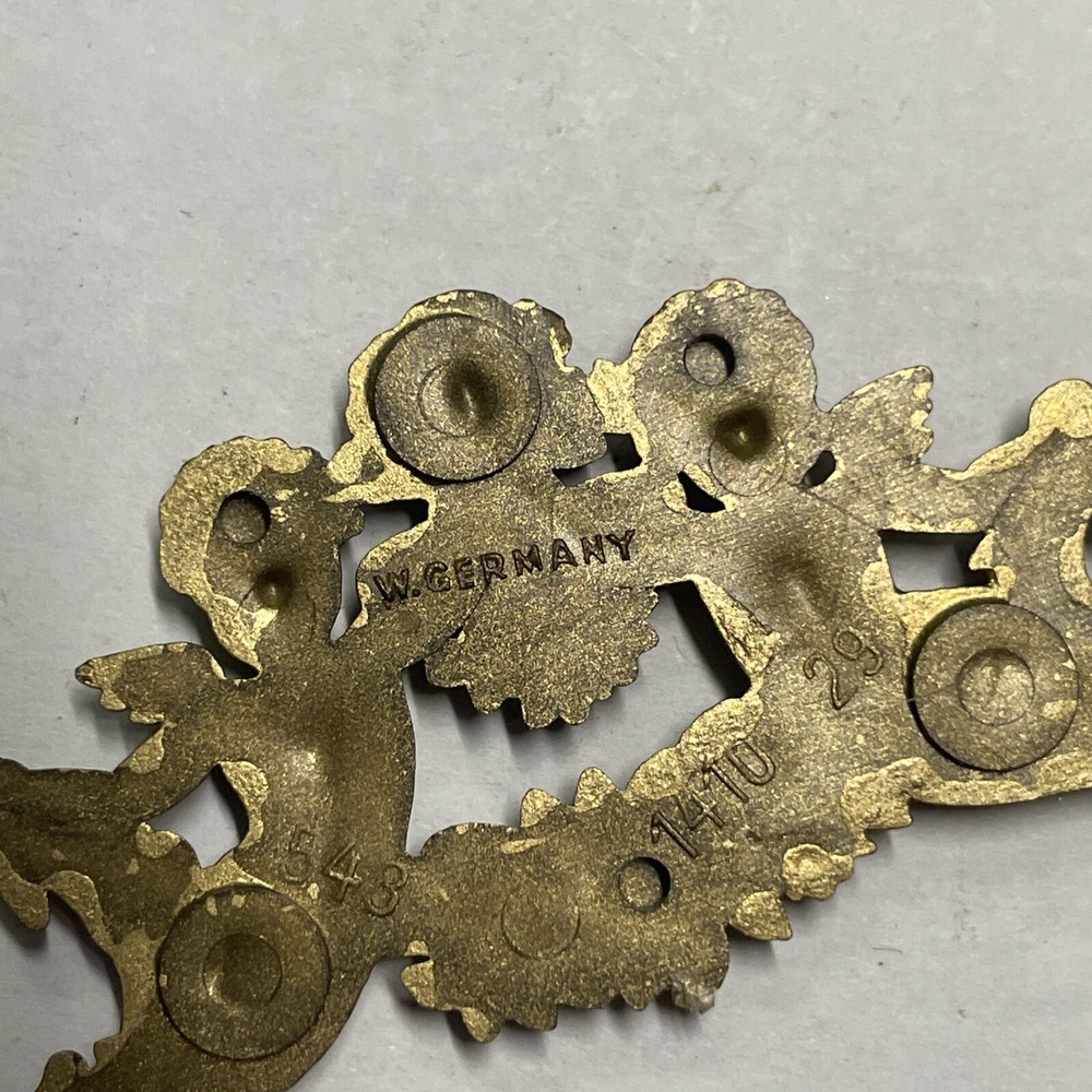 Vintage W. Germany Plastic Cherub Stampings