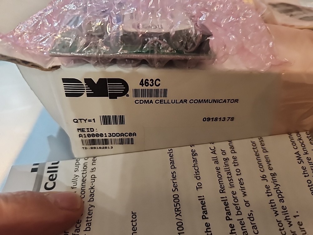 New DMP 463C CDMA Cellular Communicator