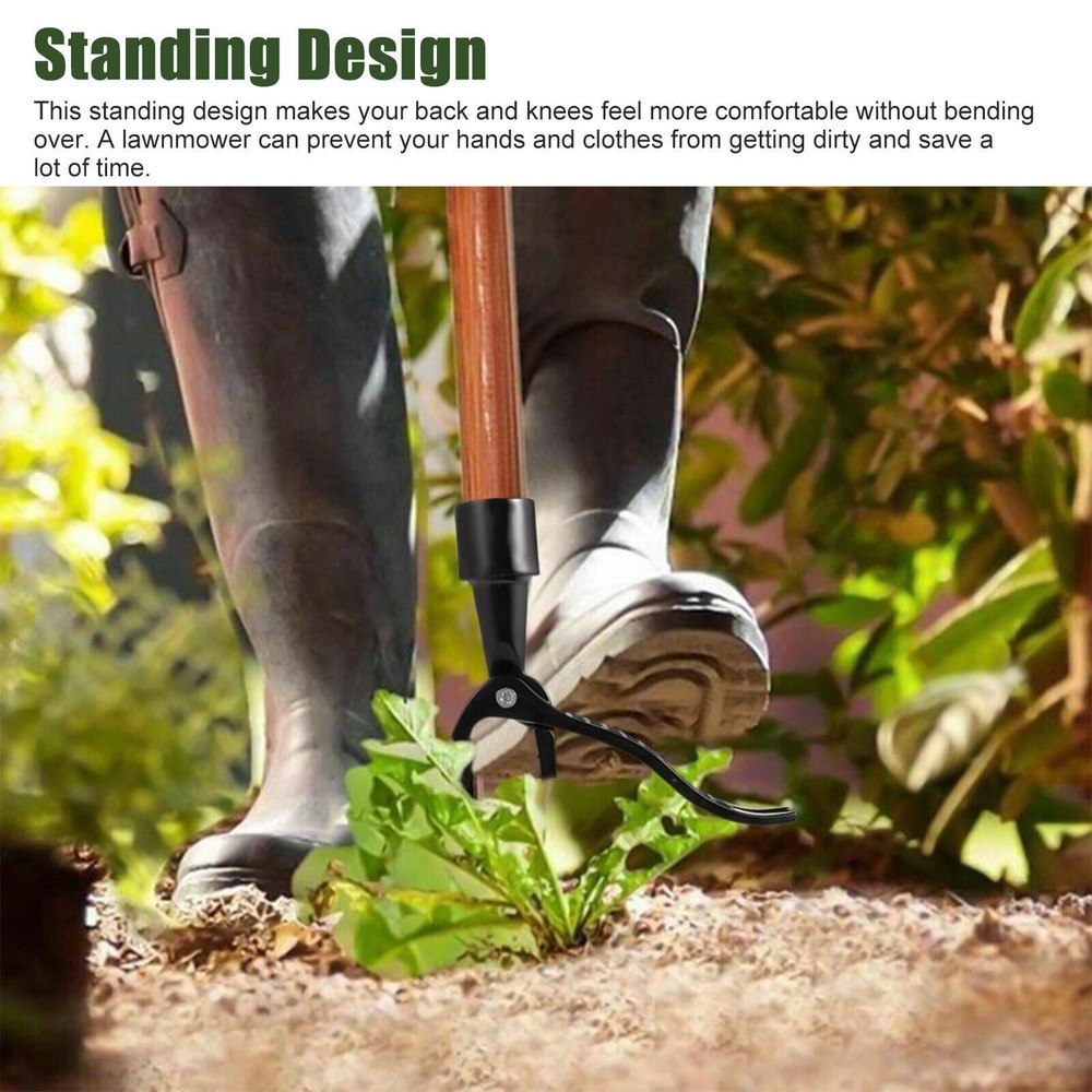 Weeder Stand Up Weed Puller Tool Claw Garden Root Remover Outdoor Killer Easy