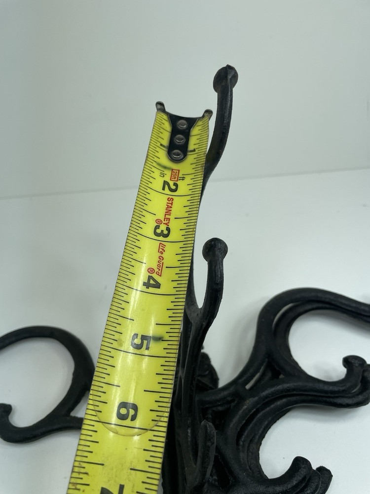 Cast Iron Swivel Hook Plant Holder/coat Hook