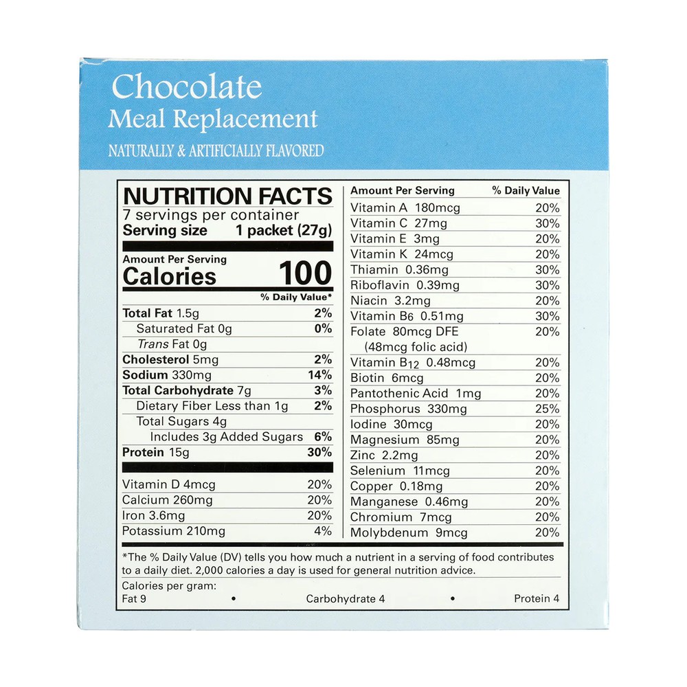 DPTG Chocolate Pudding-Shake Box (Aspartame Free)