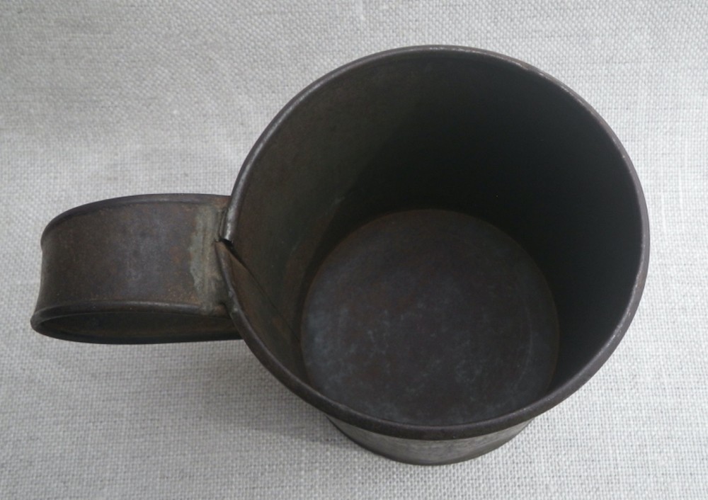 Rare Civil War Period Tin Mug
