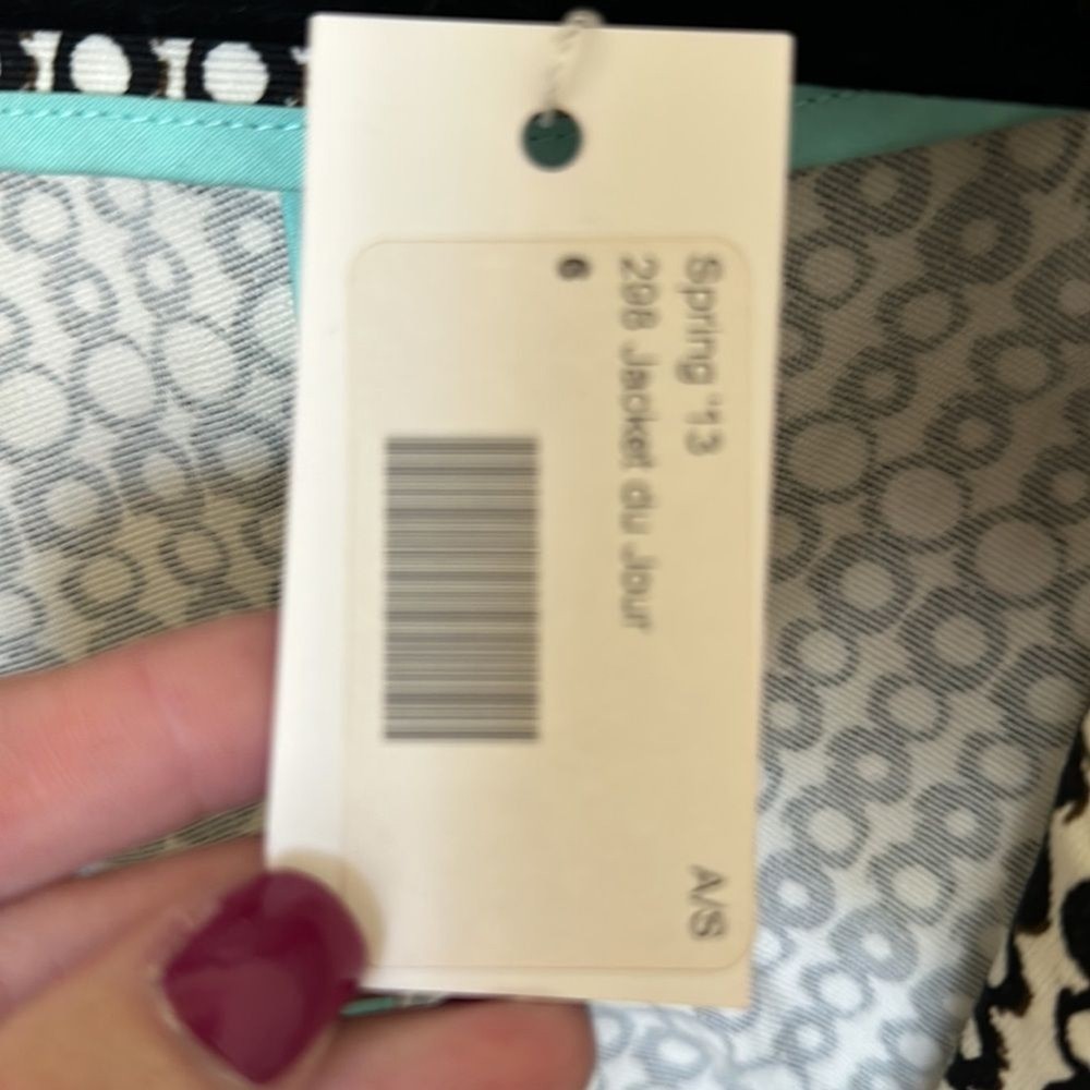 NWT CAbi du Jour Jacket Size 6