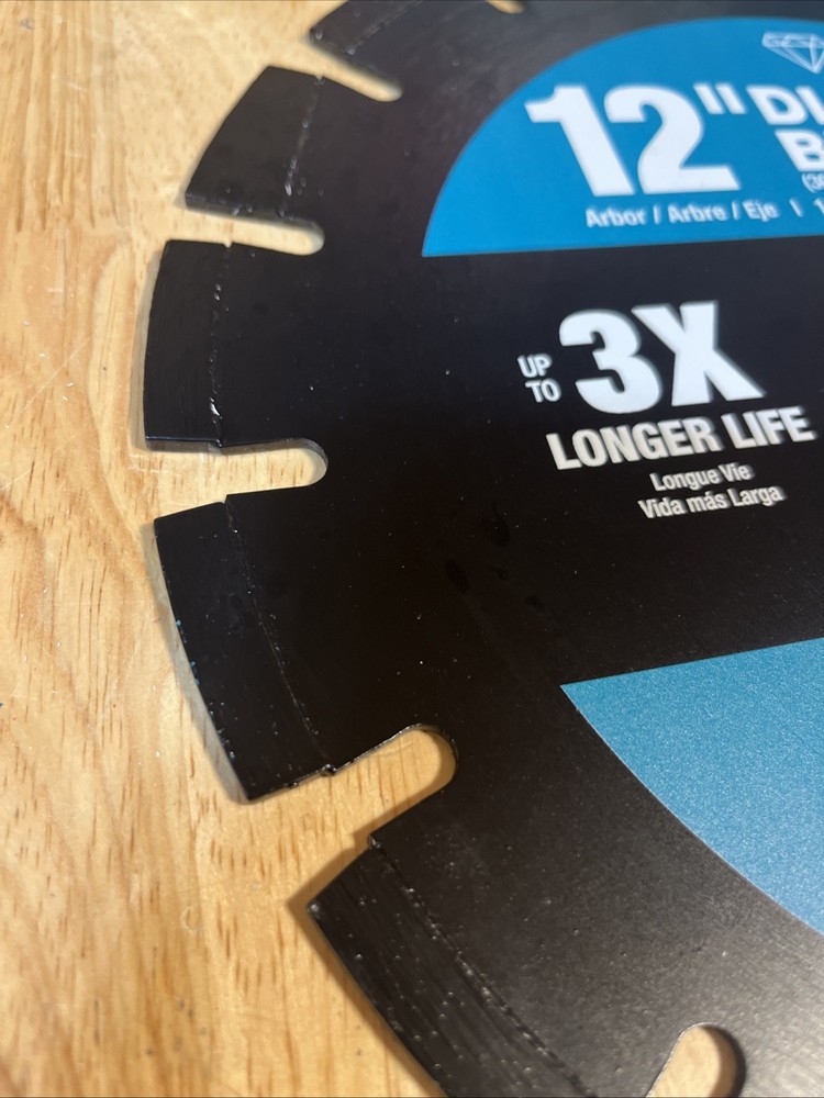 🔥🔥 Makita B-69668 12" Diamond Blade, Segmented, Dual Purpose
