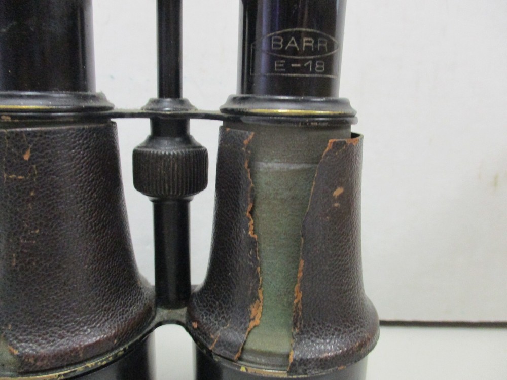 Vintage Barr Model E-18 Binoculars -RARE-