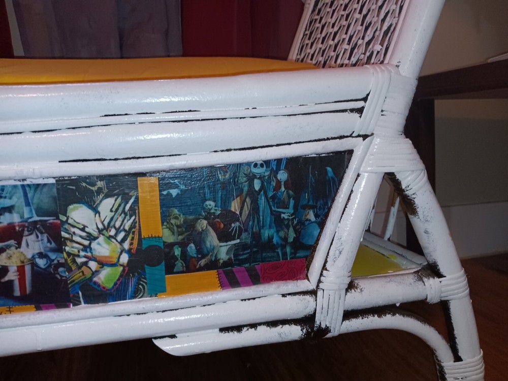 Custom Made Bench: The Nightmare Before Christmas