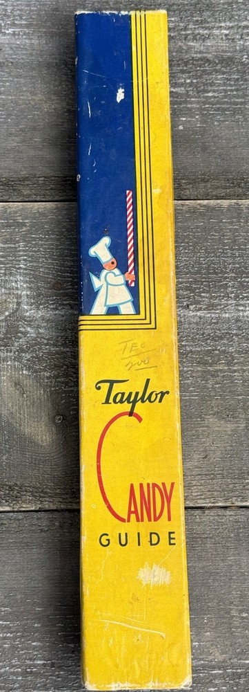 Taylor Red Candy Guide Thermometer 1950s Original Box With Instructions