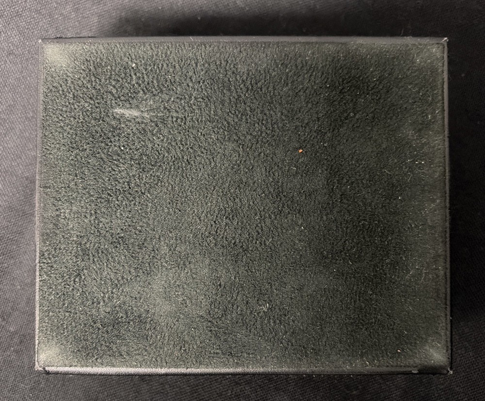 Michael Aram Black Leather Botanical Leaf Box