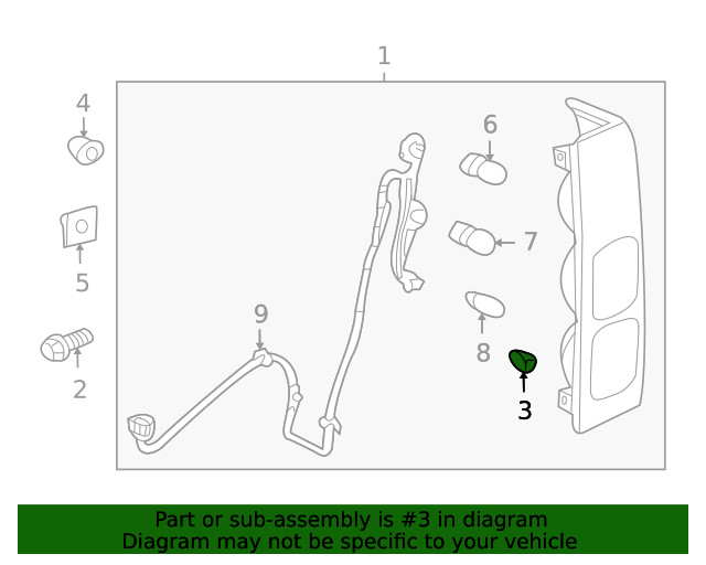 Genuine GM Multi-Purpose Nut 11609759