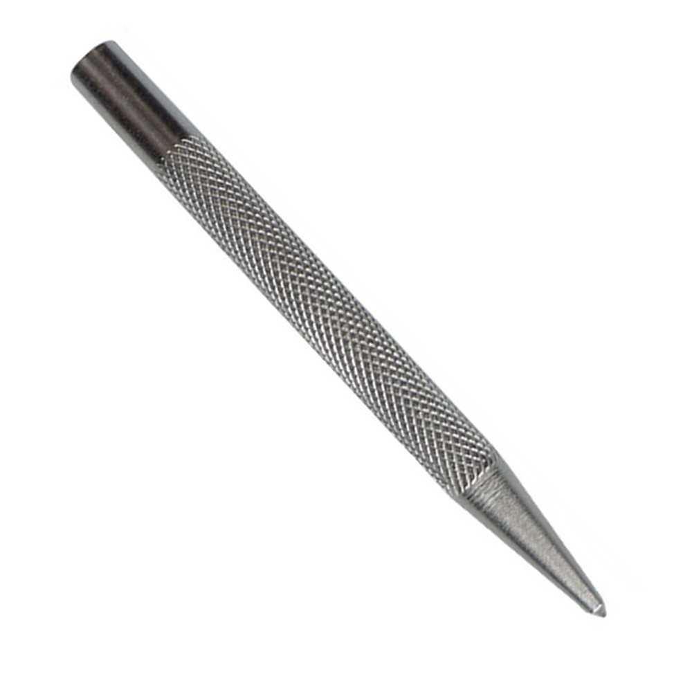 Comfortable Grip and Accurate Punching with Knurled Handle Center Punch
