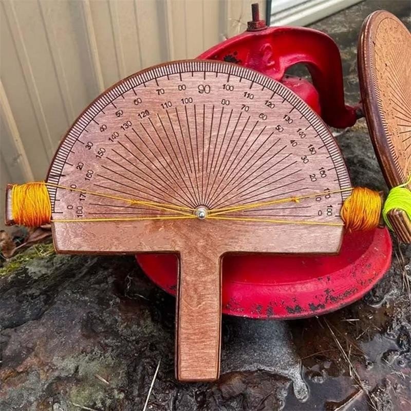 Precision Angle Finder, Handcrafted Birch Wood Angle Custom Angles Finder KU