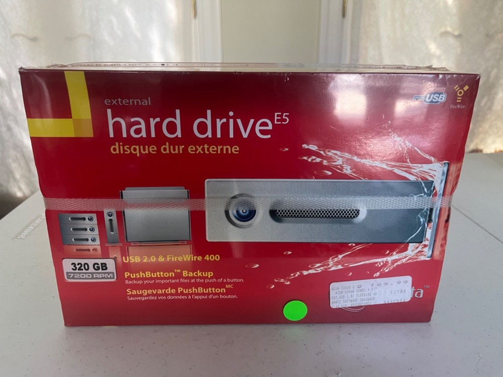AcomData 320 GB 7200 RPM External Hard Drive