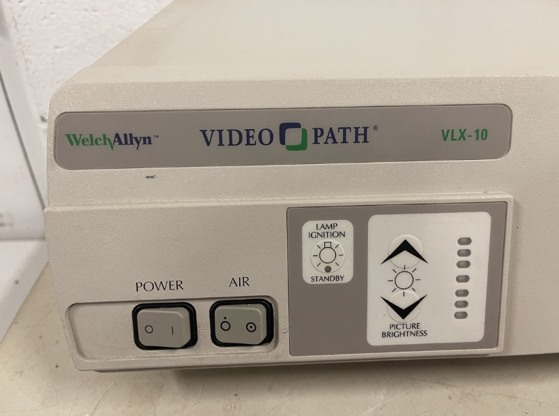 Welch Allyn Video Path VLX-10 Video Light Source Processor for Sigmoidscope