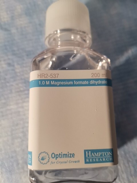 HR2-537 1.0 M Magnesium formate dihydrate