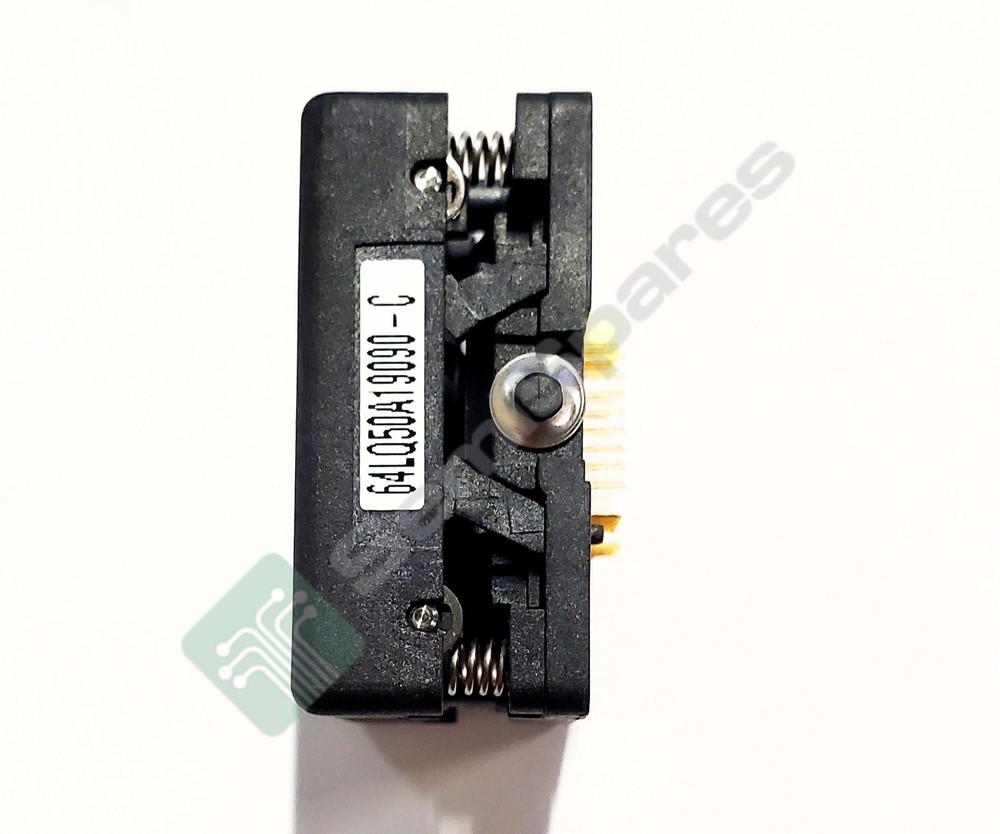 4 pcs. PLASTRONICS 64LQ50A19090-C IC INTERCONNECT SOCKET COMPONENT OPEN TOP