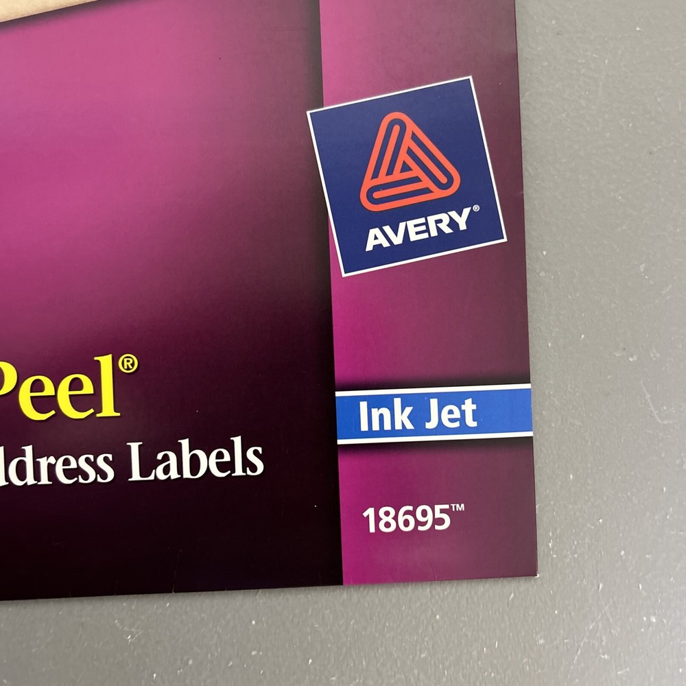 Avery Dennison AVE18695 Mailing Labels (9 Sheets- Missing One)
