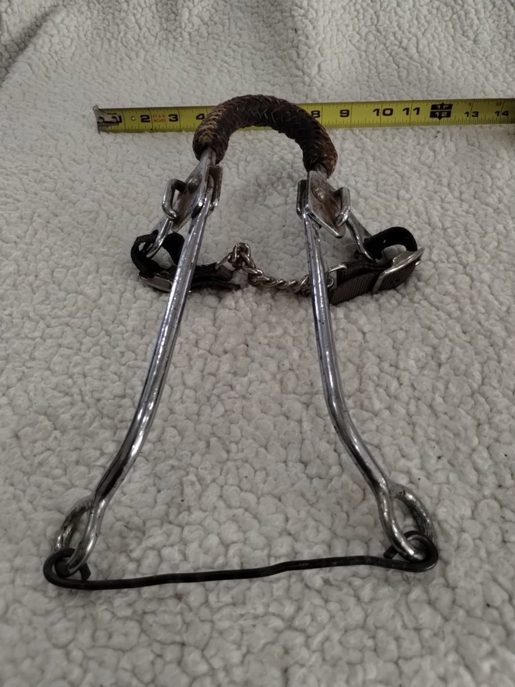 Unlabeled Hackamore Bit
