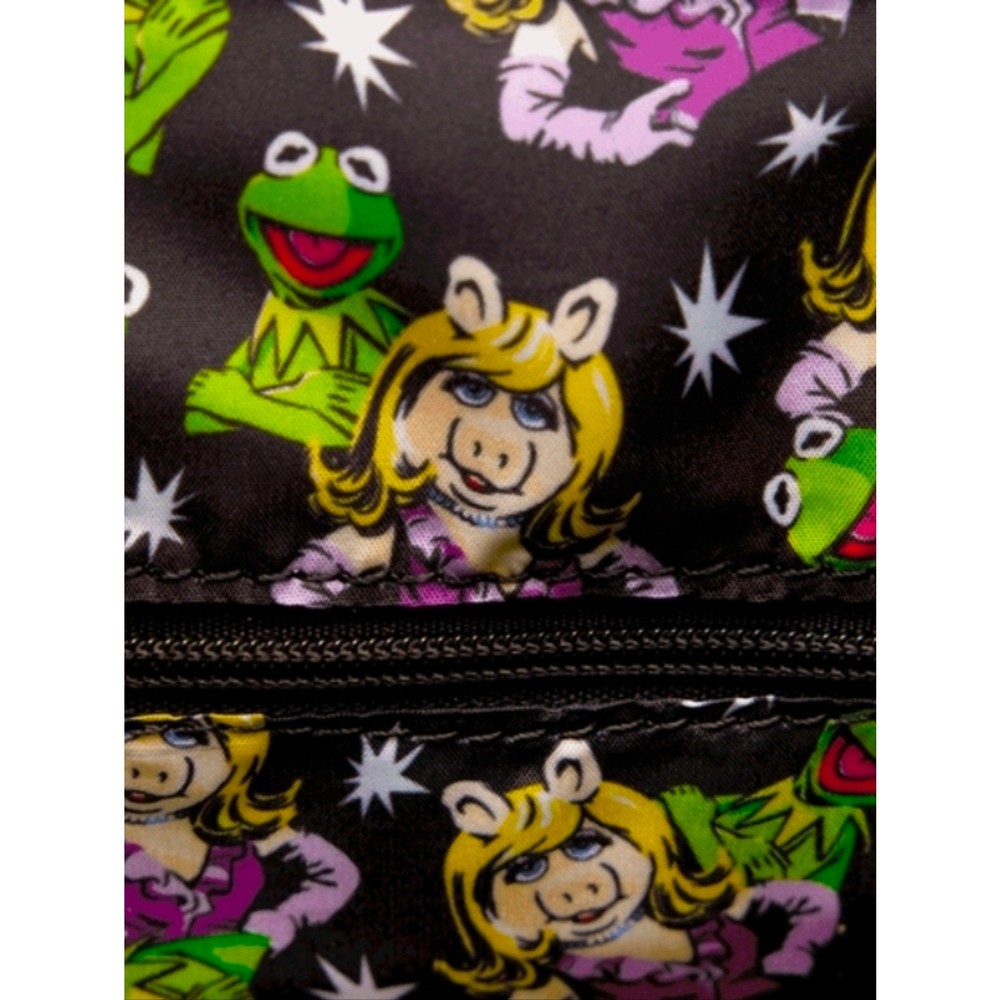 Loungefly Disney Kermit Frog Drawstring Mini Backpack NWT