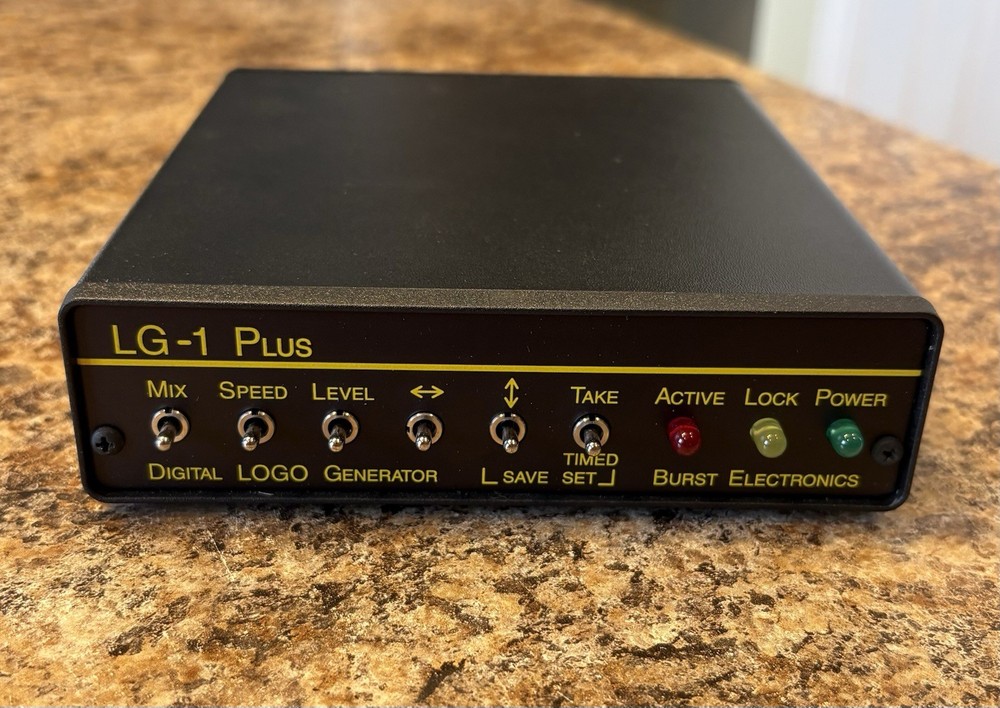 Burst Electronics LG-1 Plus Digital Logo Generator, with Power Supply NEW