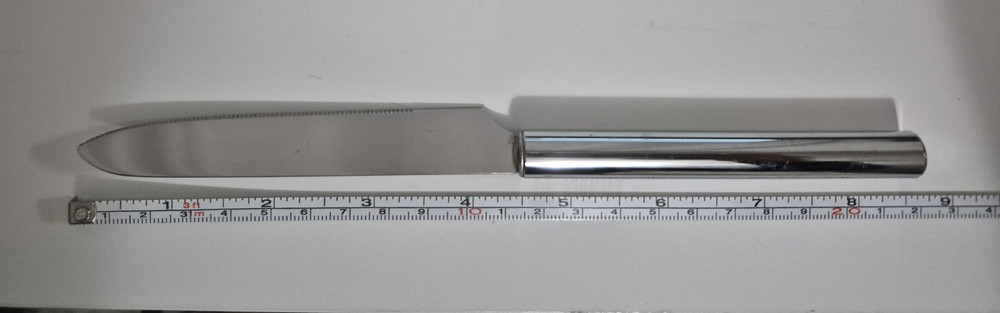 Bacardi Stainless Steel Cocktail Knife Bartender Tool 8.5"