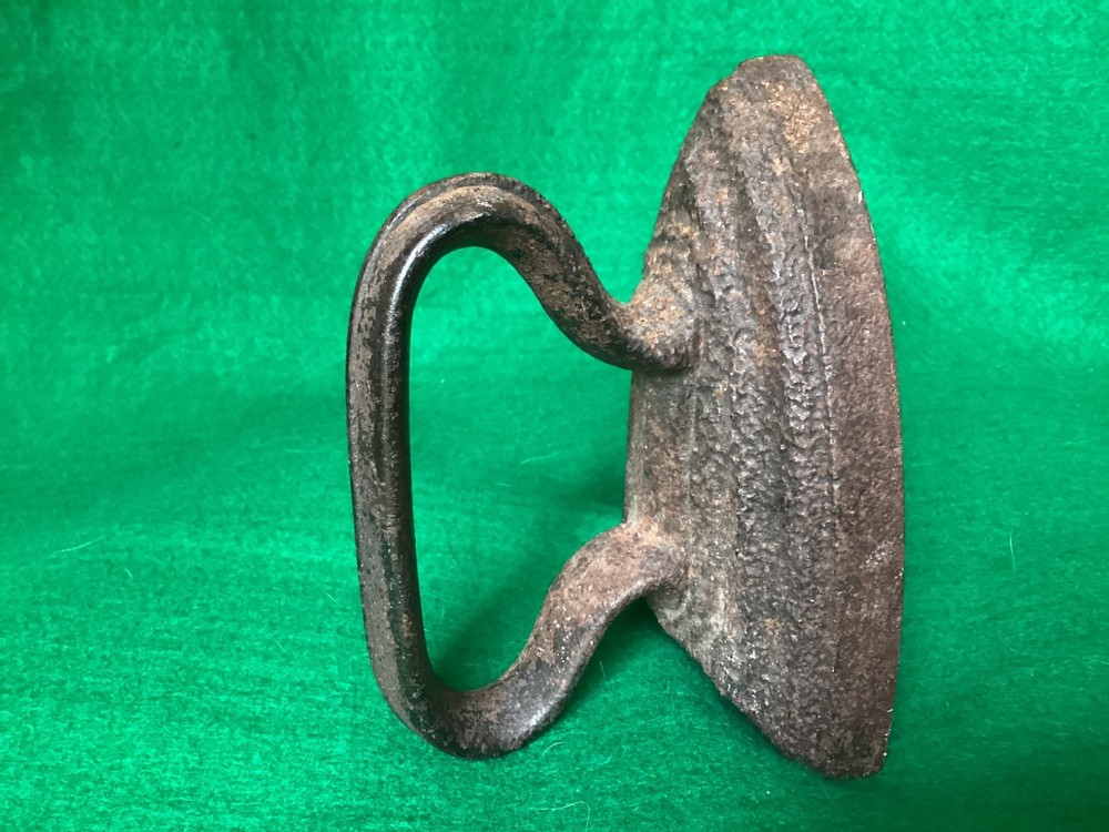 Vtg Cast Iron Flat Iron