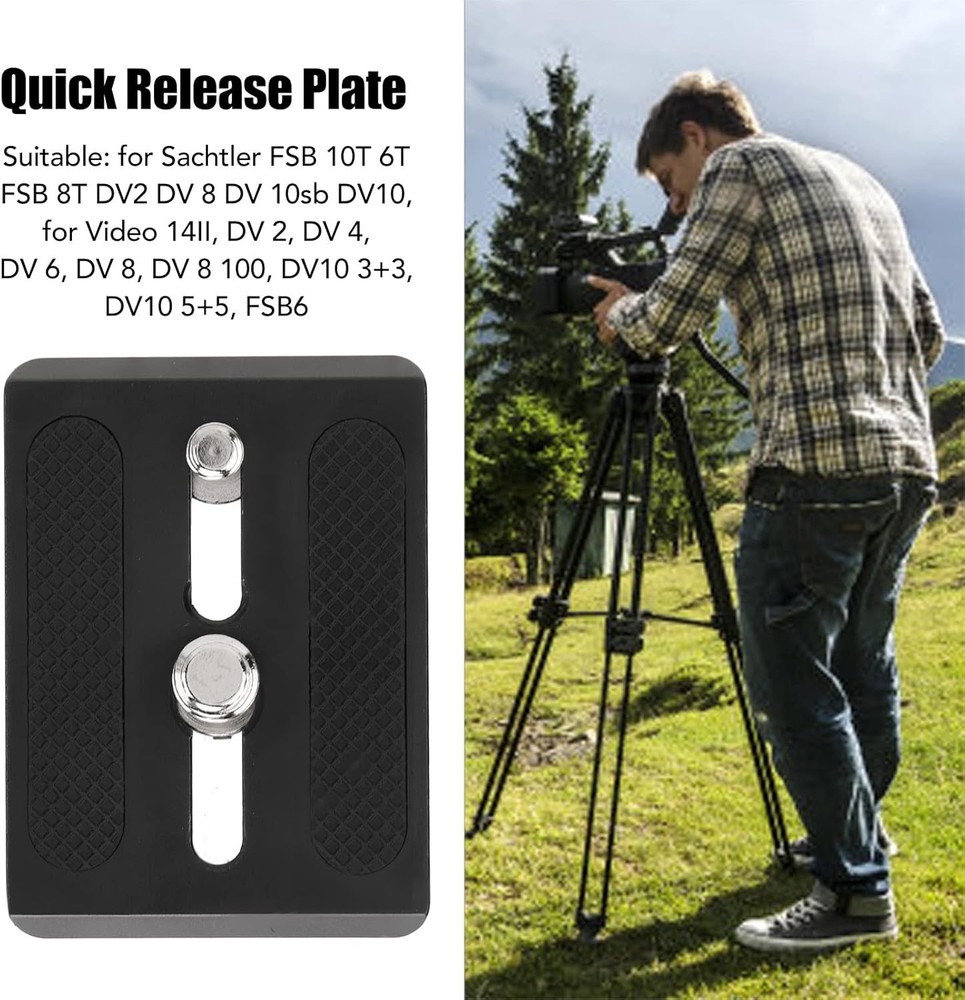 GOWENIC Tripod Quick Release Plate Camera Mounting Adapter Parts Default