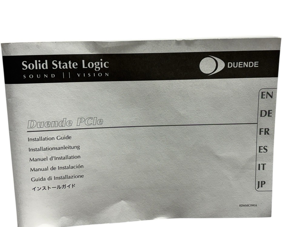 DUENDE Solid State Logic SSL PCIe Card