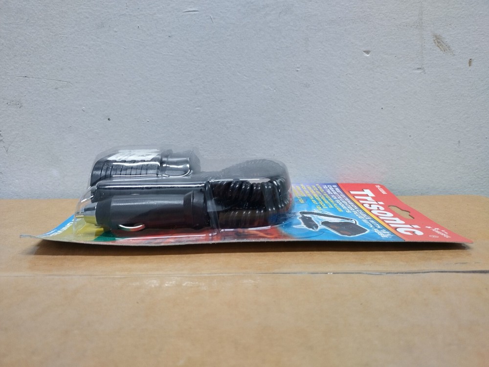 Dual USB Power Adapter Car LCD Cigarette Lighter Socket Splitter DC 12V-Trisonic