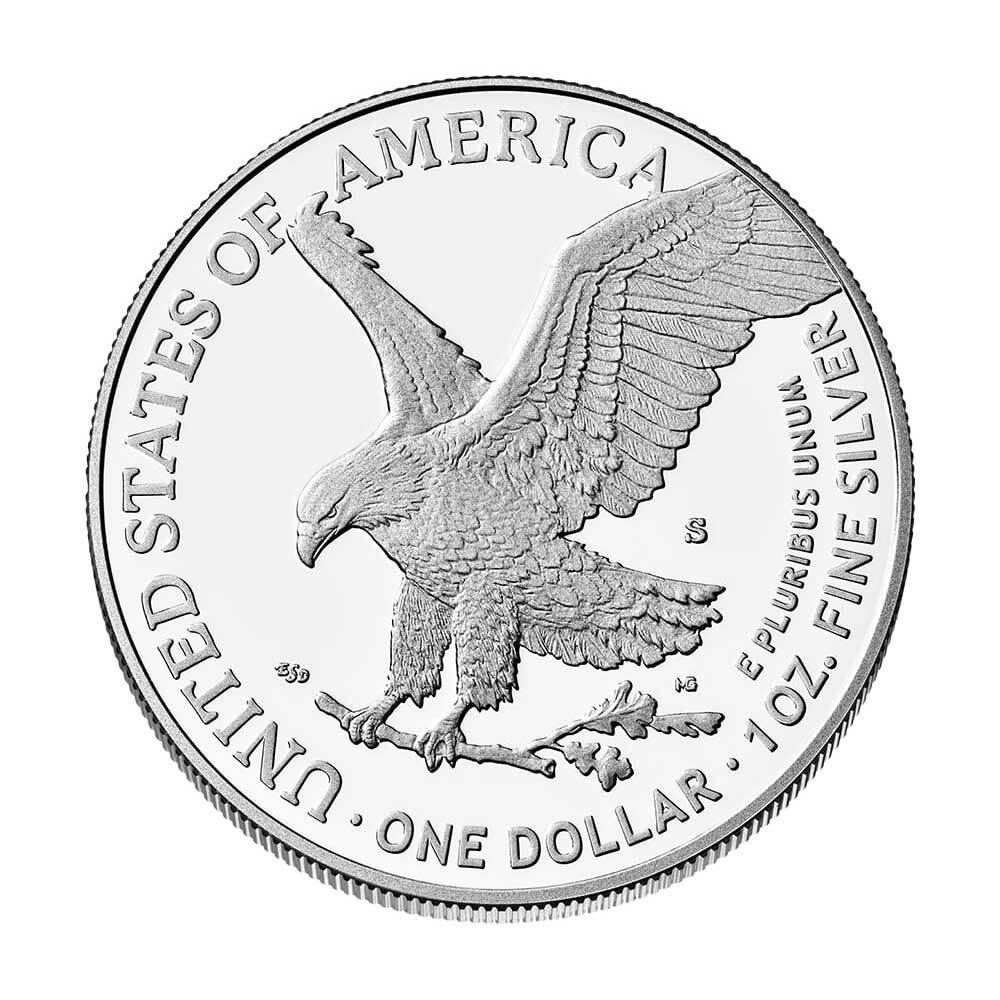 2024-S Proof $1 American Silver Eagle Box, OGP & COA