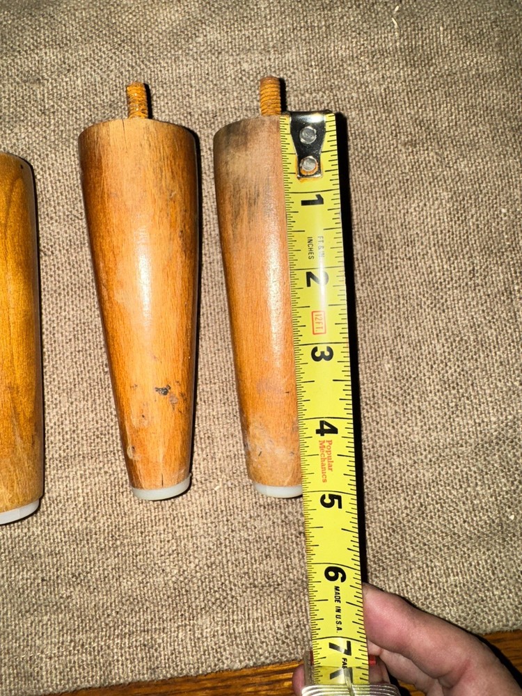 Vintage Stool/Table Legs, 5” Long, 4 Total MCM