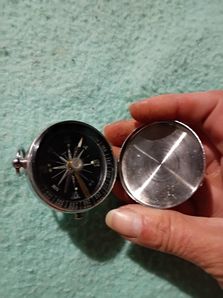 Vintage pocket compass