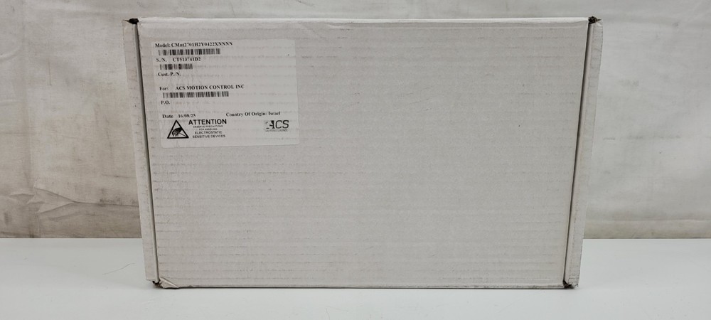 ACS Motion Control EtherCAT Master Motion Controller CMnt2701H2Y0422XNNNN NEW