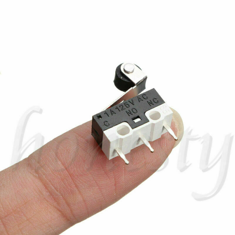 5x Ultra Mini Micro Switch Roller Lever Actuator Microswitch SPDT Sub Miniature