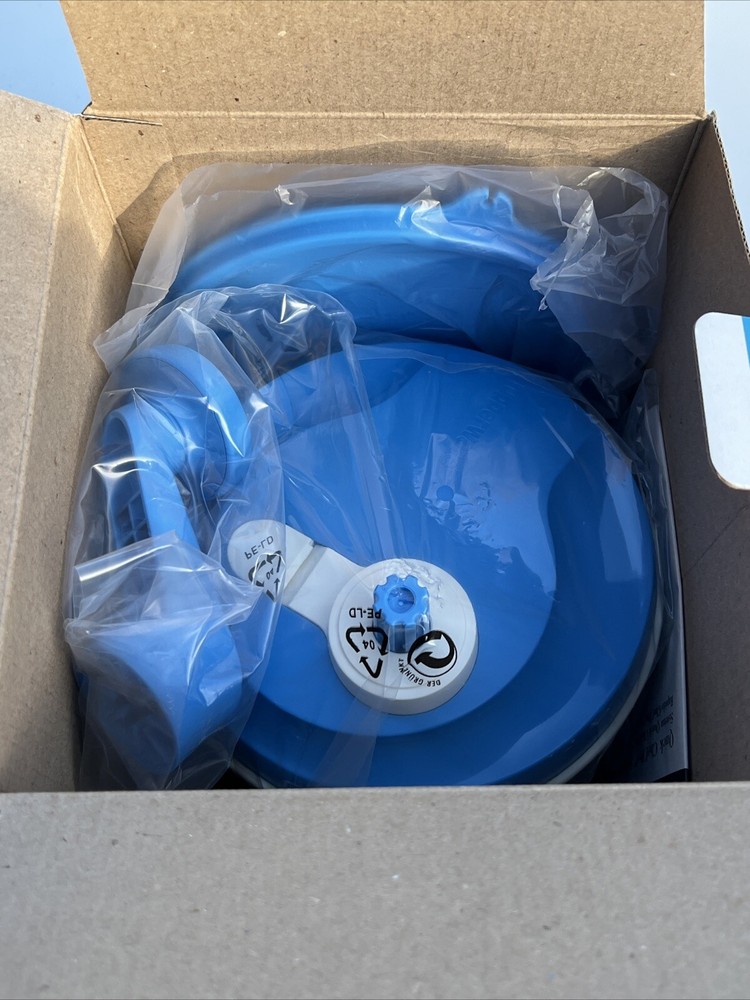 Tupperware Quick Chef Pro System Blue Manual Food Processor Chopper New