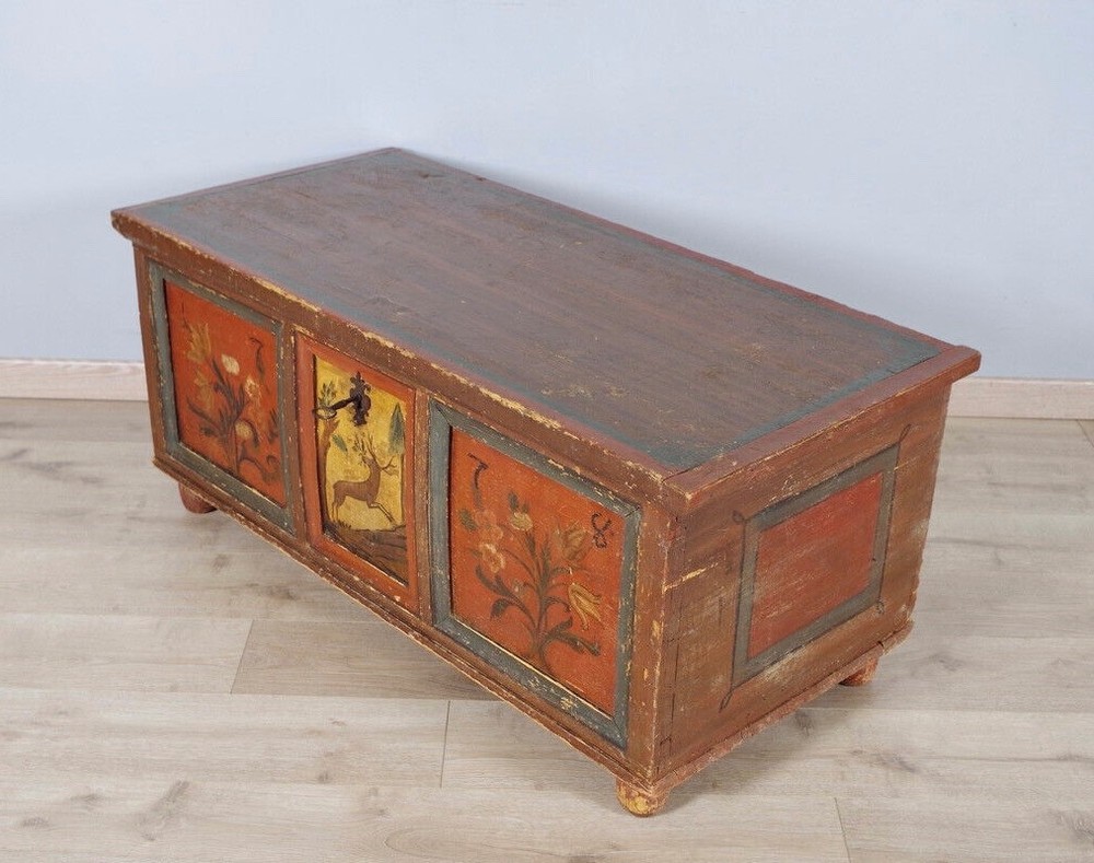 Folk Art Wedding Chest